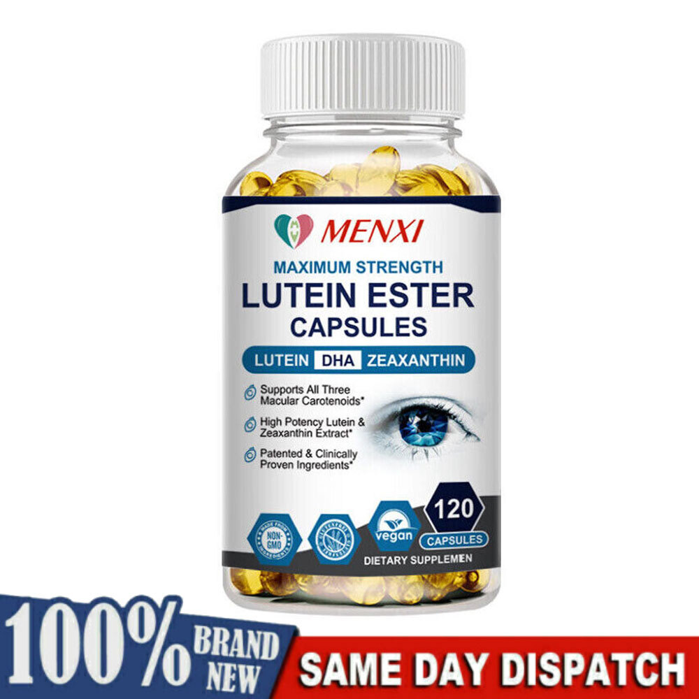 Eye Health Supplement w/ Lutein and Zeaxanthin for Vision Care & Eye Strain