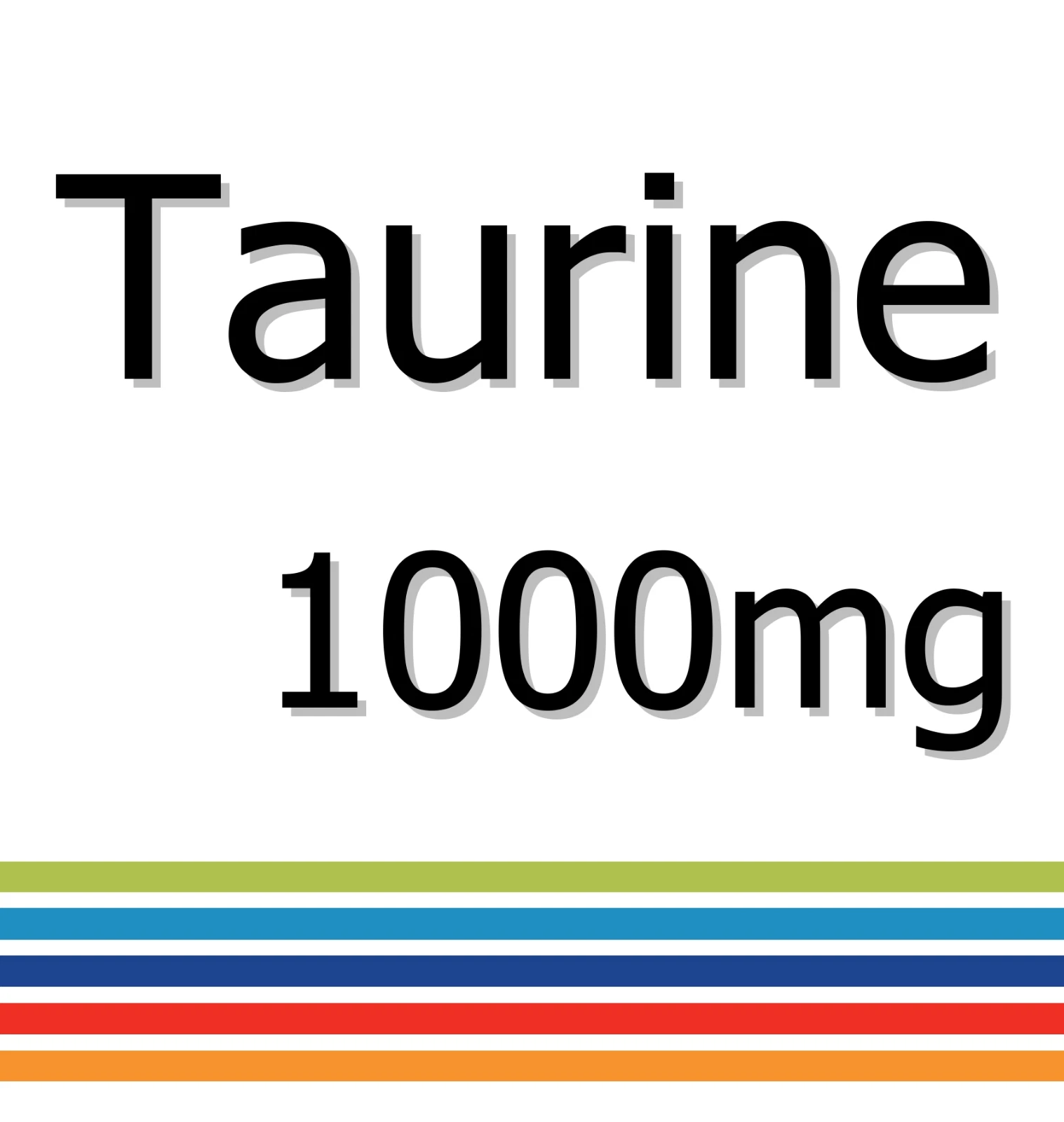 Taurine 1000mg x 30 Tablets - Muscle Strength