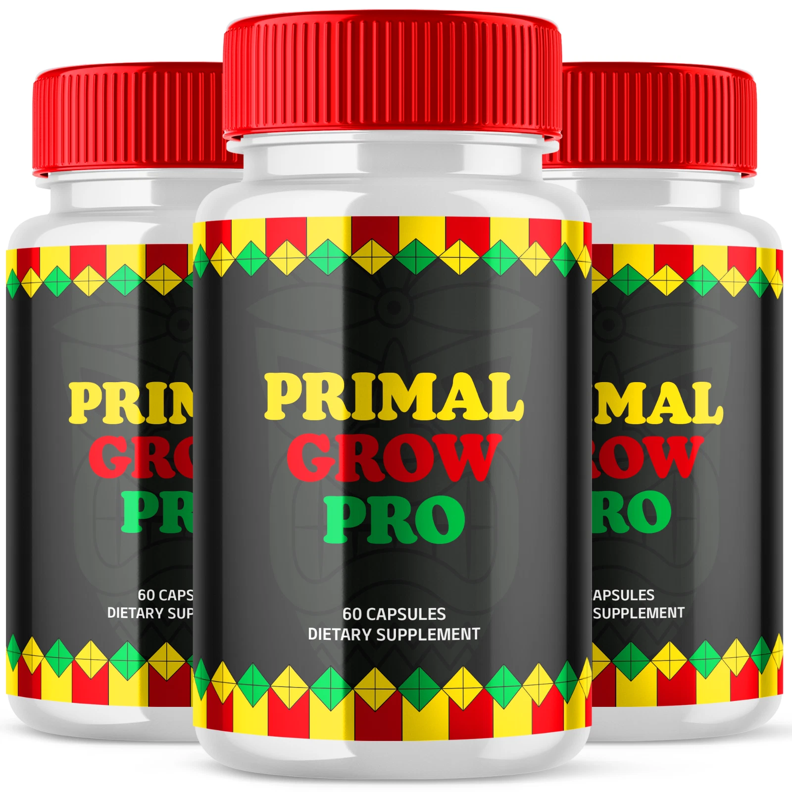 Primal Grow Pro Advanced Formula Natural Energy & Fitness Support 180 Capsules