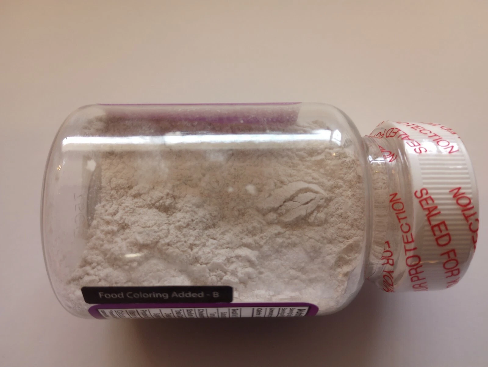 d'Nature BEIGE Light Brown Lactose Powder 1 kg bottle One Kilo