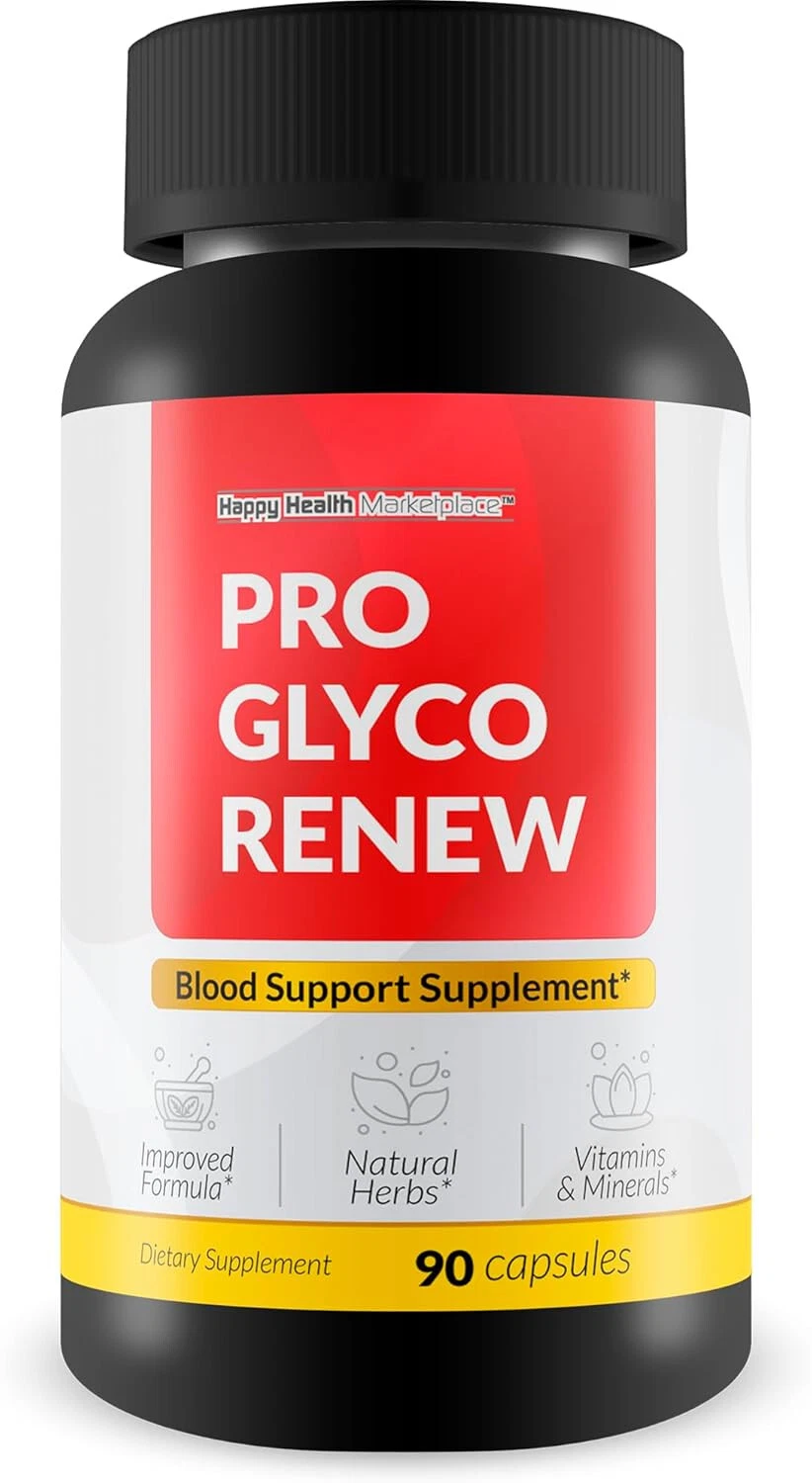 Pro Glyco Renew - Blood Support Supplement - 90 caps 05/26