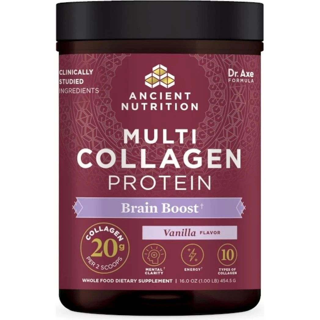 Ancient Nutrition Multi Collagen Protein Brain Boost