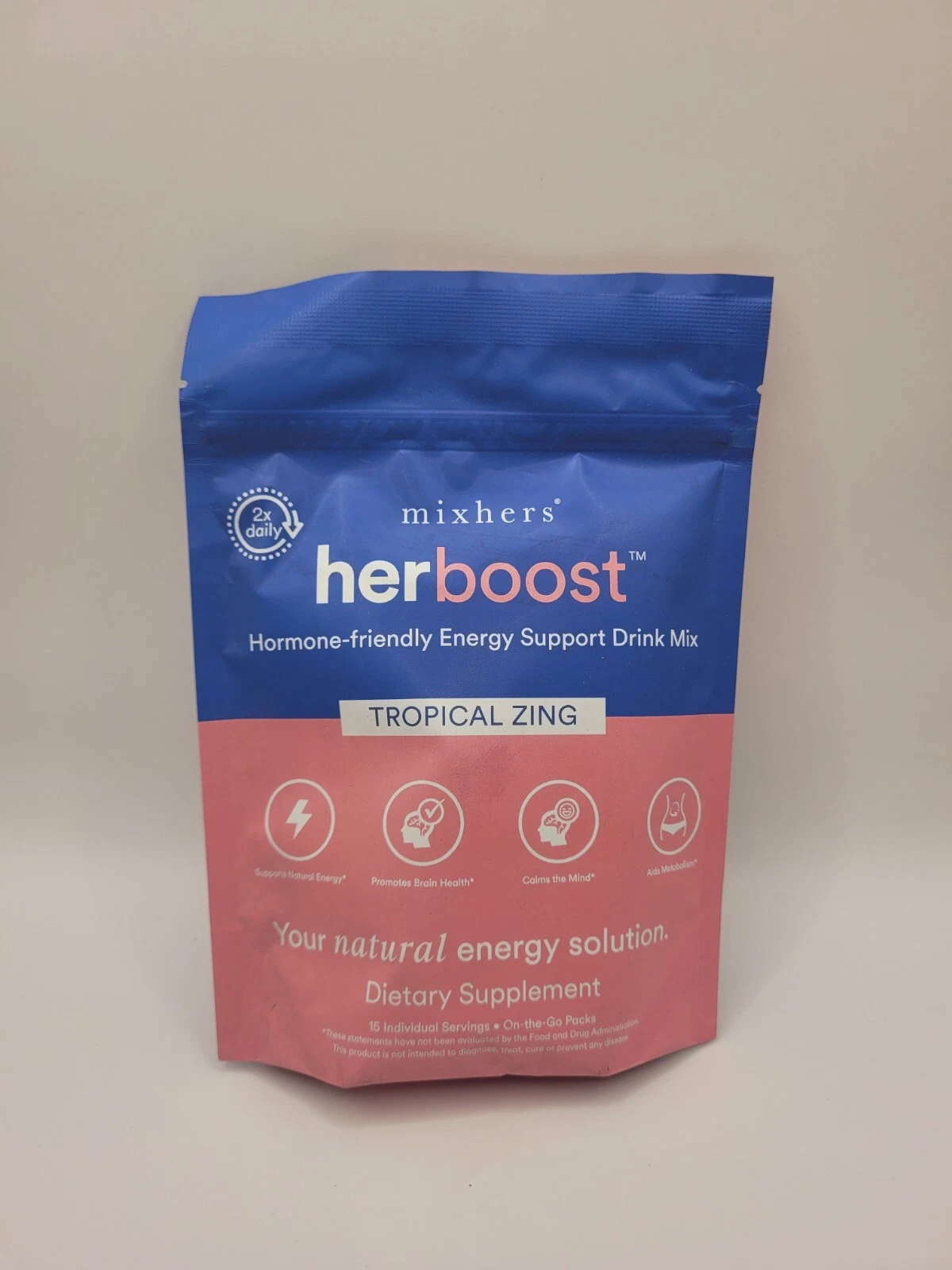 Mixhers Her Boost Hormone-friendly Energy Sports Drink 15 Servings