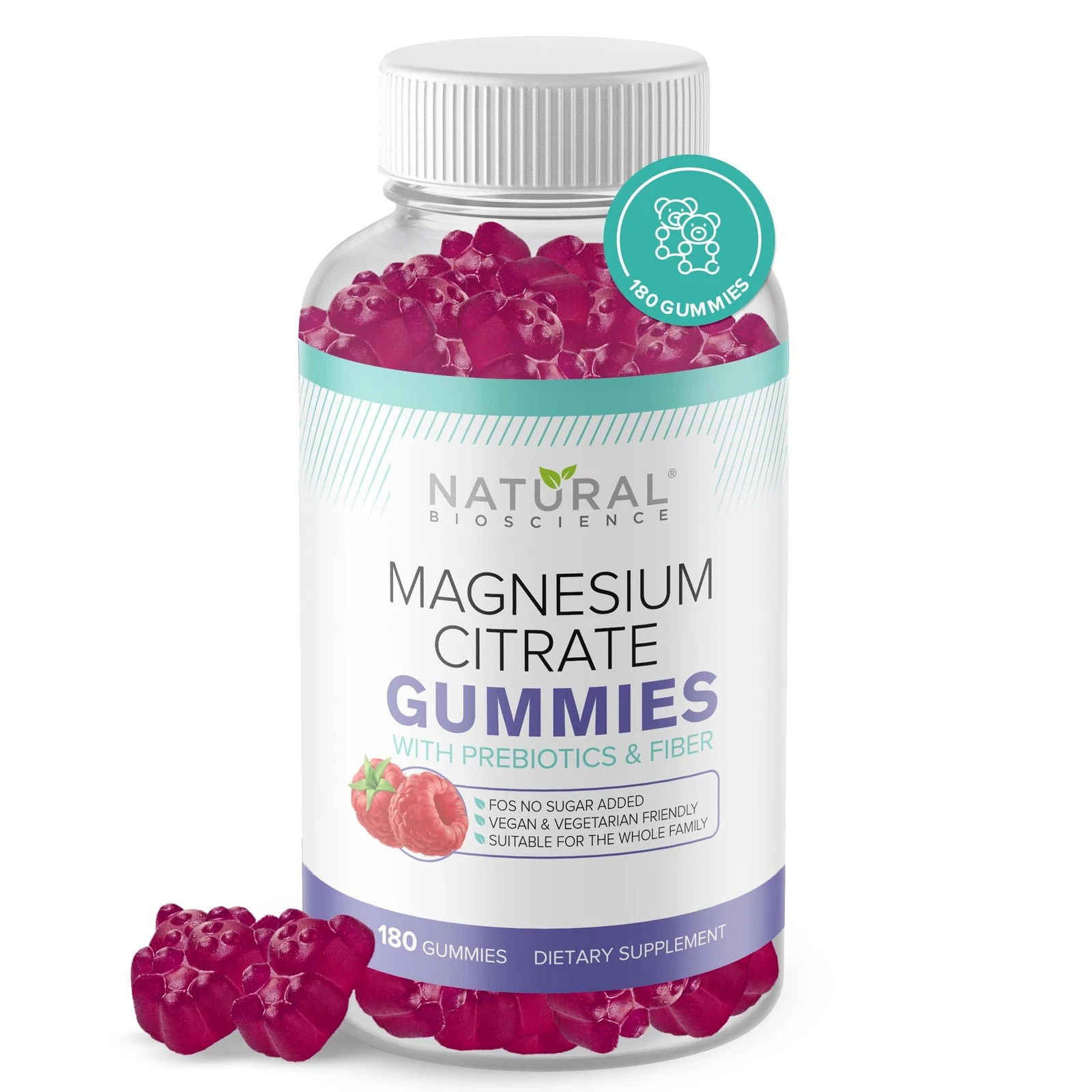 Sugar Free Magnesium Gummies - Calming Anti-Stress Gummies Magnesium Suppleme...