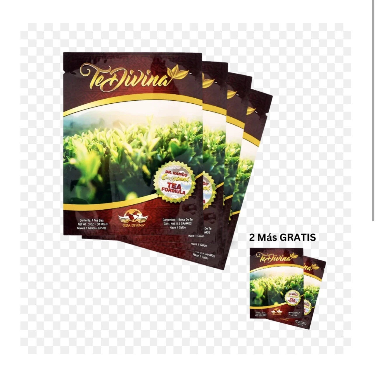 te divina the original detox tea For Detox, Cleanse And Weightloss 6 Bolsas