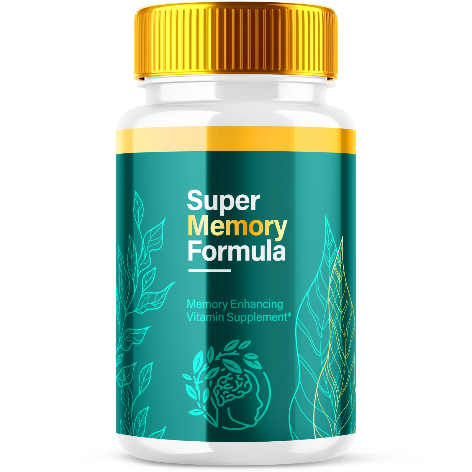Super Memory Formula Advanced Brain Pills Natural Nootropic Support 60 Capsules