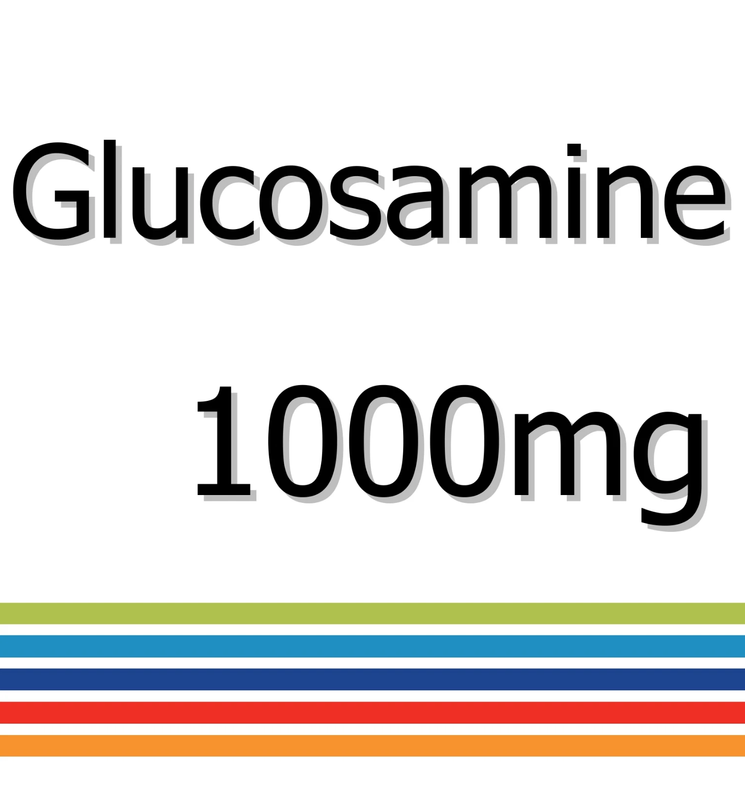 Glucosamine 1000mg x 60 Tablets - Inflammation Reduction