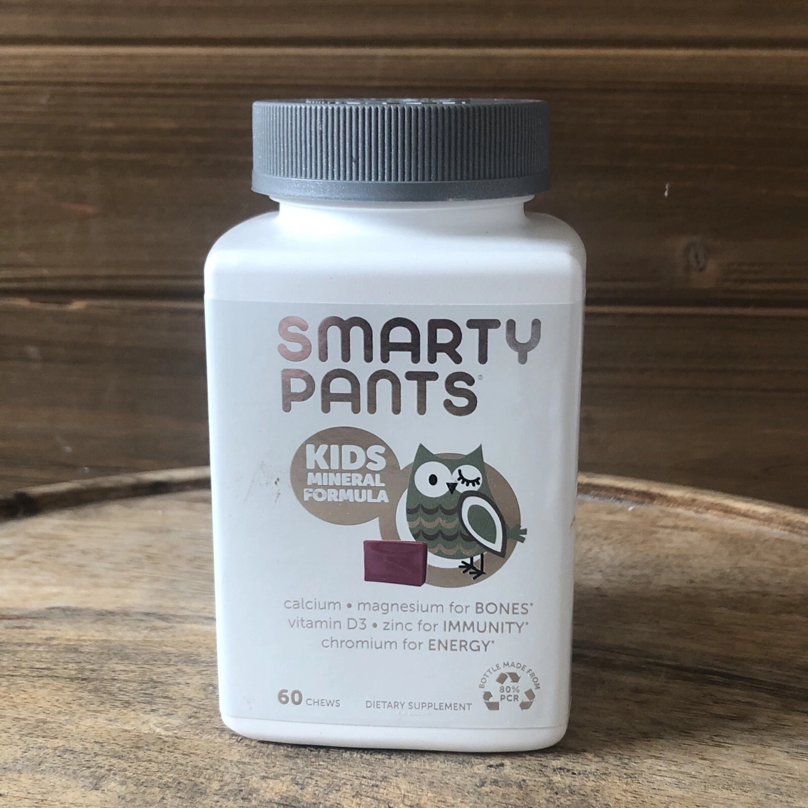 Smartypants Kids Mineral Formula, Mixed Berry, 60 Chews - Exp 7/25