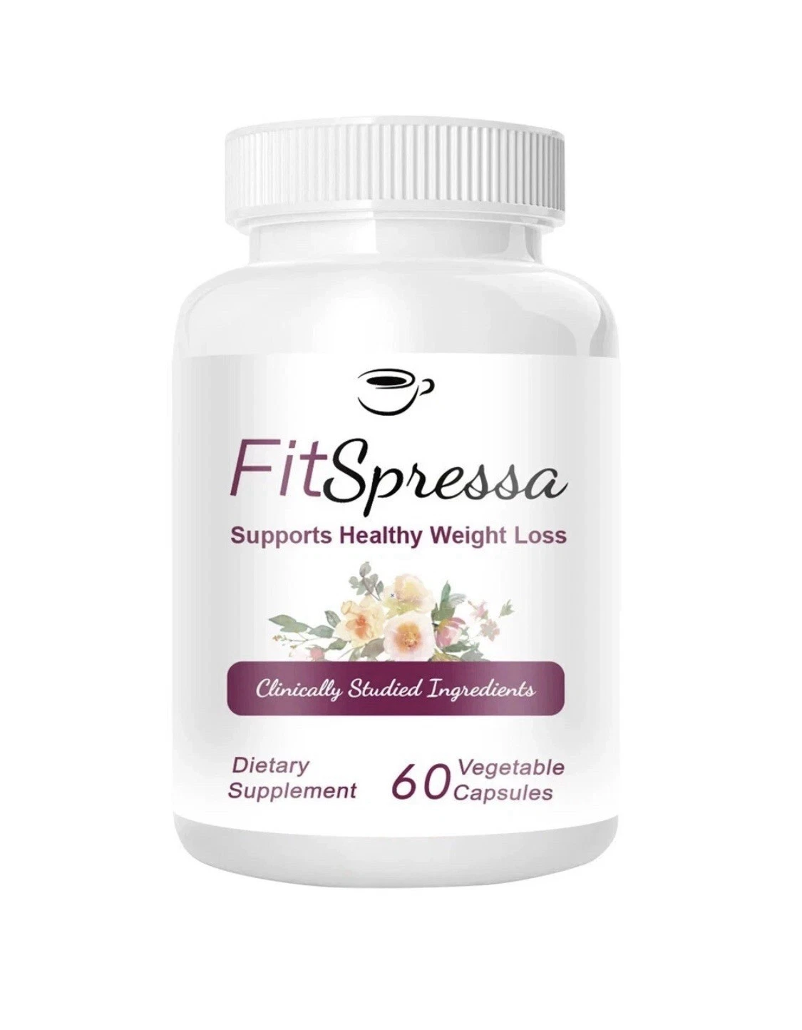 FitSpressa Supports Healthy Weight Loss Dietary Supplement 60 Vegetable Capsules