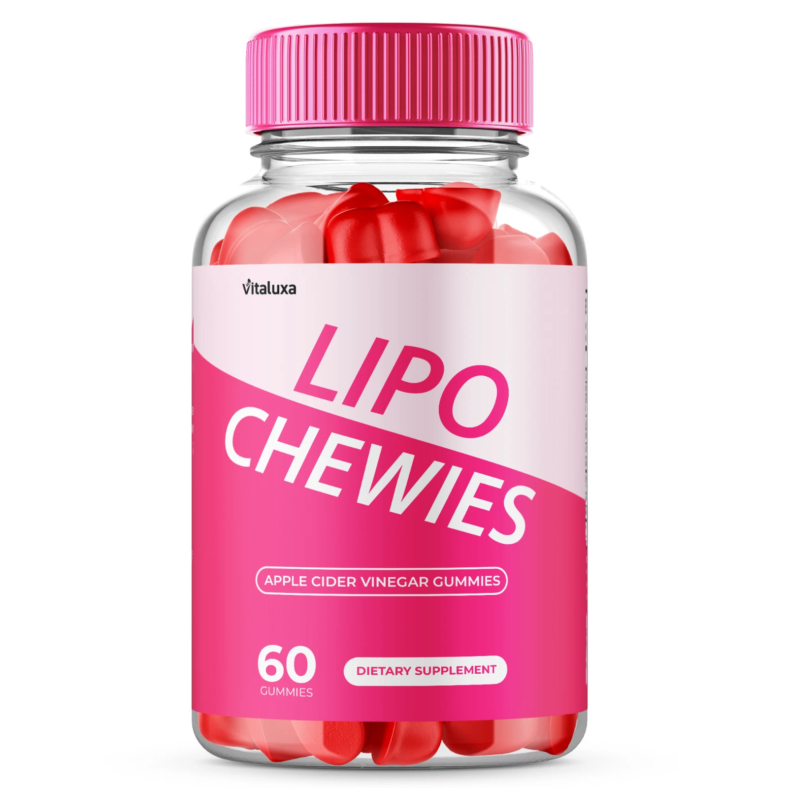 Lipo Chewies Gummies Strength Formula Weight Overall Support (60 Gummies)