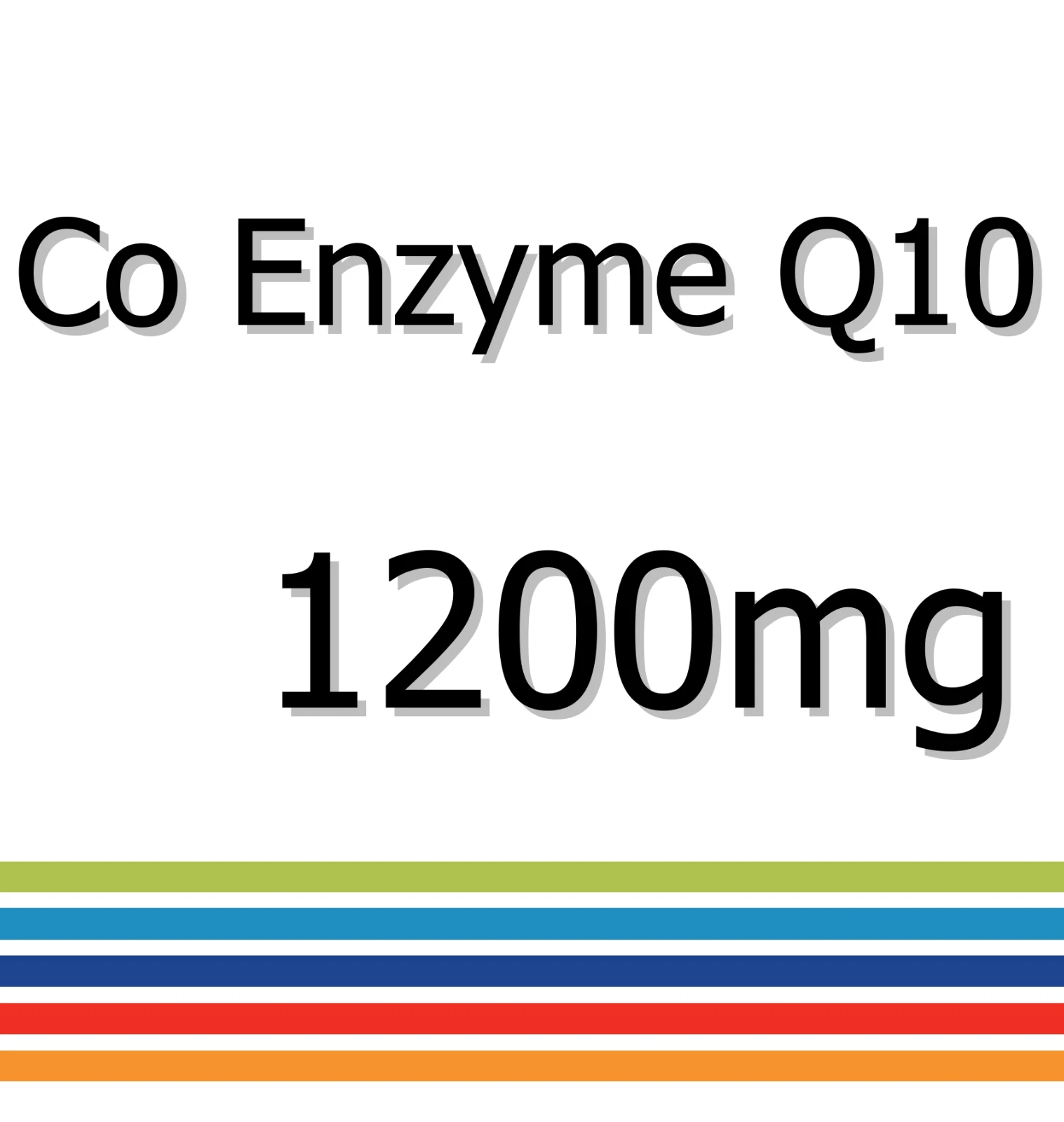 Co Enzyme Q10 1200mg x 60 Tablets - Antioxidant Effect
