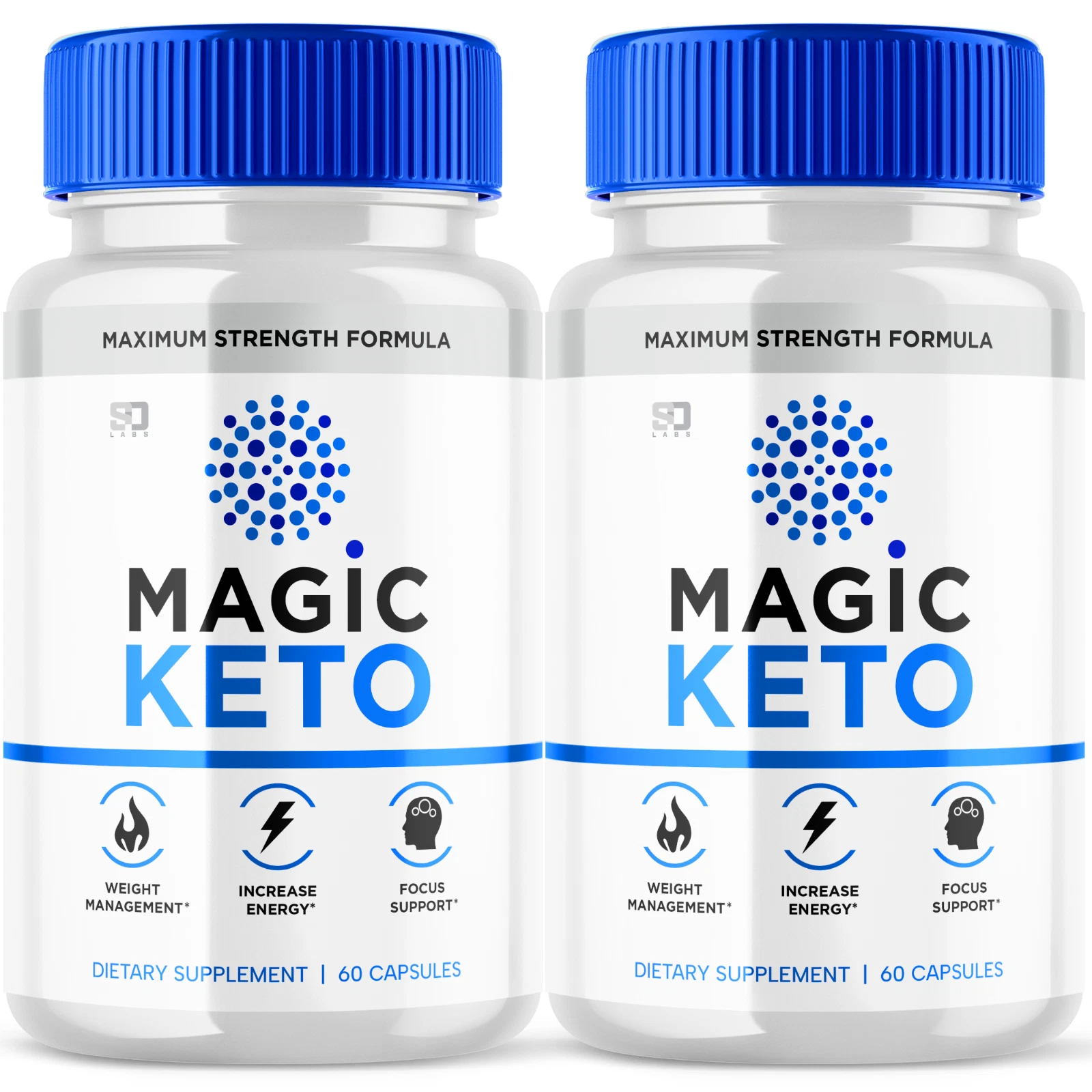 (2 Pack) Magic Keto Pills - Support Weight Management & Healthy Body - 120 Caps