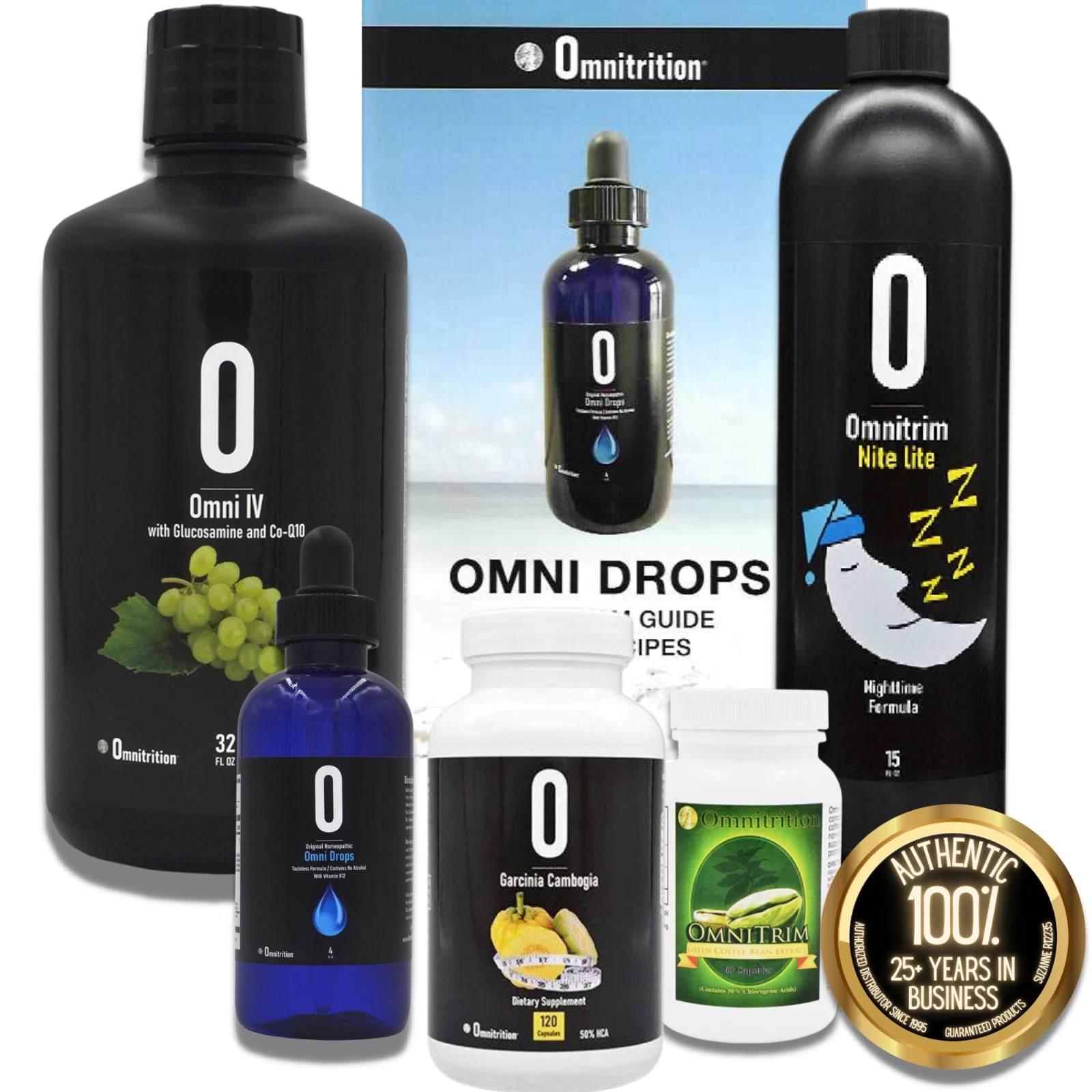 Omnitrition 5! - Drops, Omni4, Nite Lite, Garcinia, Green Coffee Bean