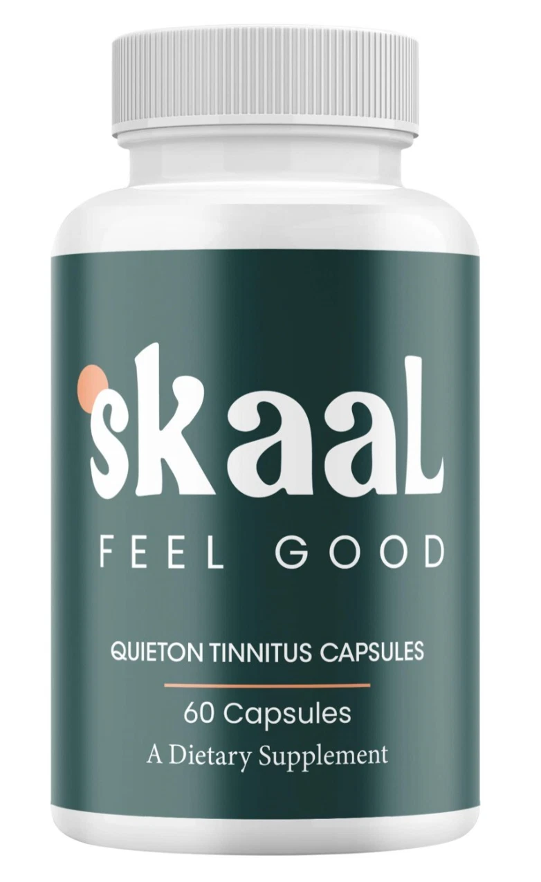 (1 Pack) Skaal Quieton Tinnitus Capsules, Skaal Ear Health Pills