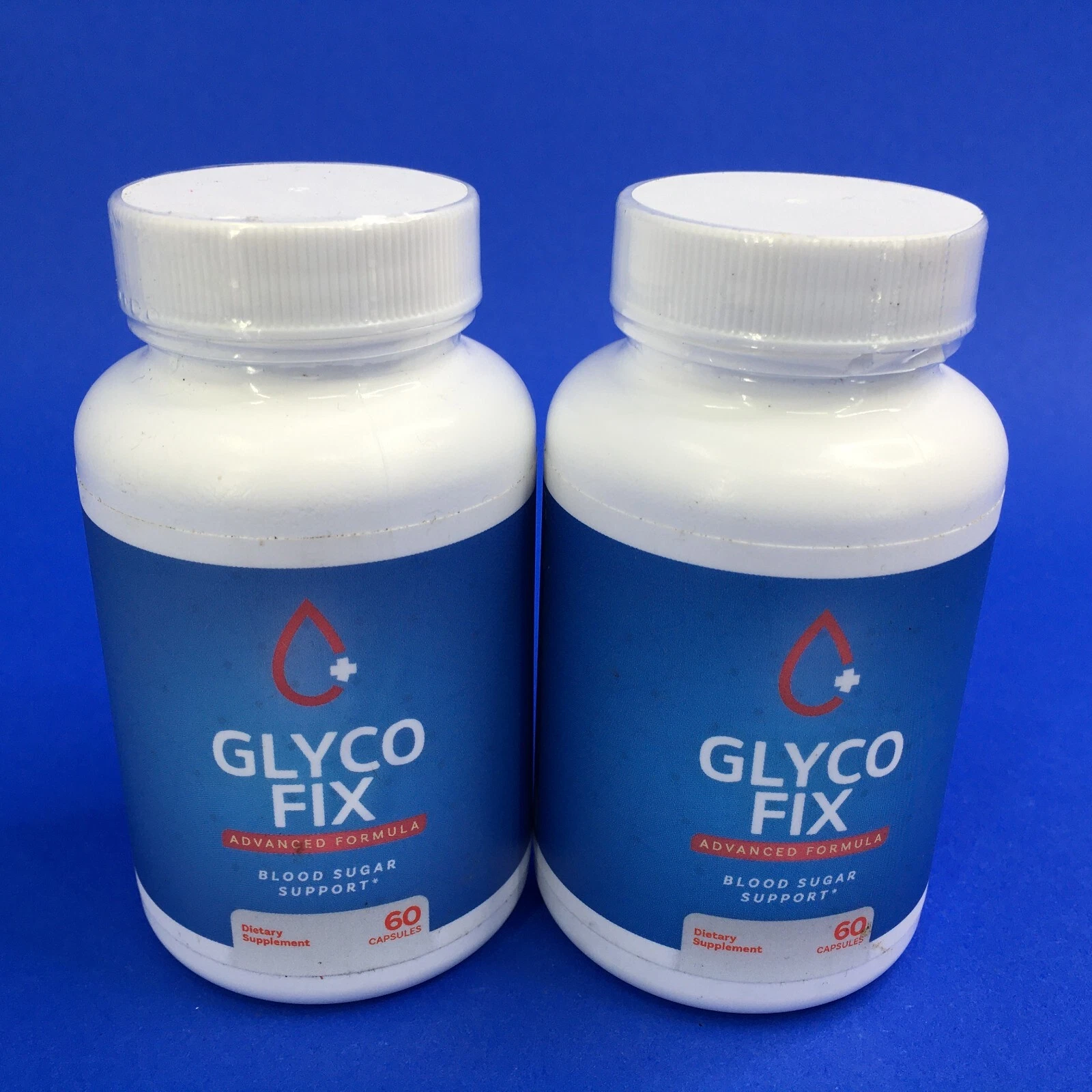 Glyco Fix Advanced Formula Blood Sugar Support 60 Capsules (Lot of 2)