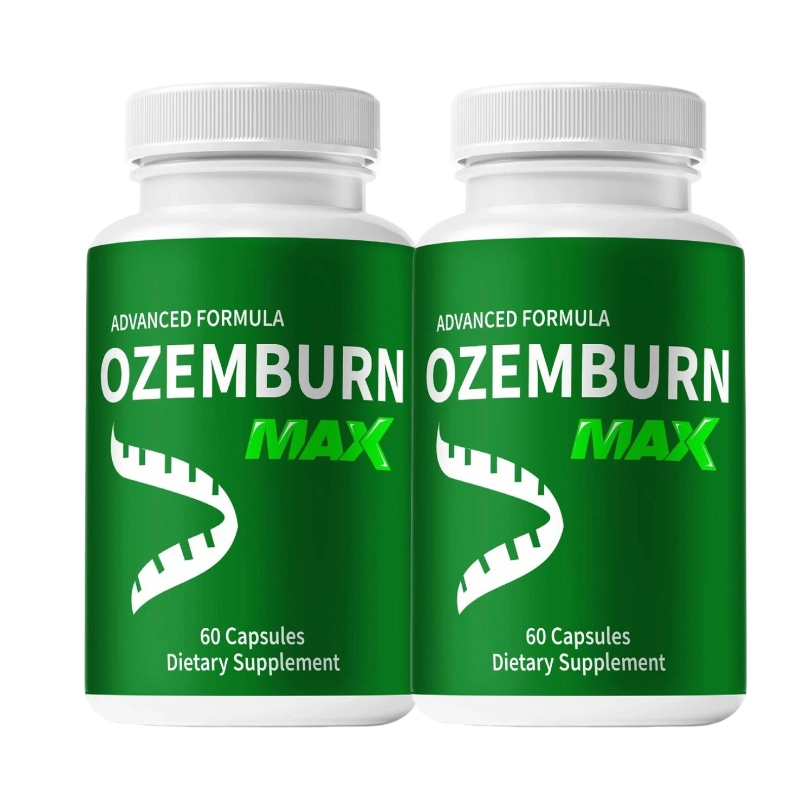 2-Pack OzemBurn Max Weight Loss Pills, OzemBurn Advanced Formula - 120 Capsules