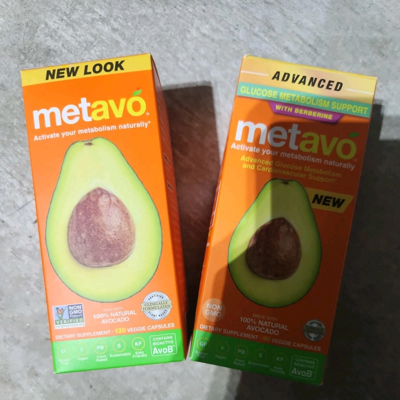 Metavo w/Berberine Glucose Metabolism Support Advanced 90 Veggie Caps Exp 10/26