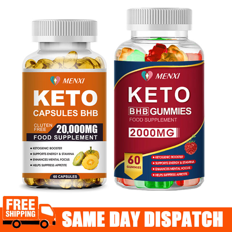 Keto BHB Gummies Best Weight Loss Fat Burner Carb Blocker Ketone Diet Pills