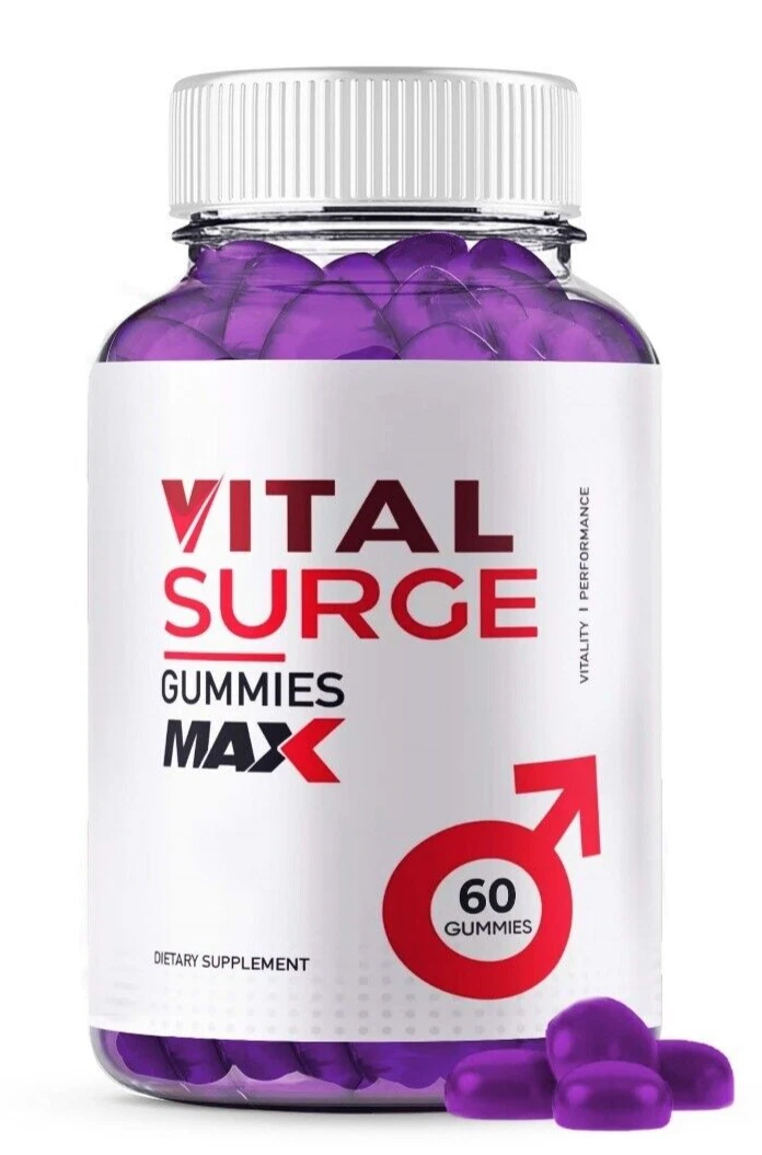 Vital Surge Male Gummies, Vital Surge Testo Support Gummy (60 Gummies)