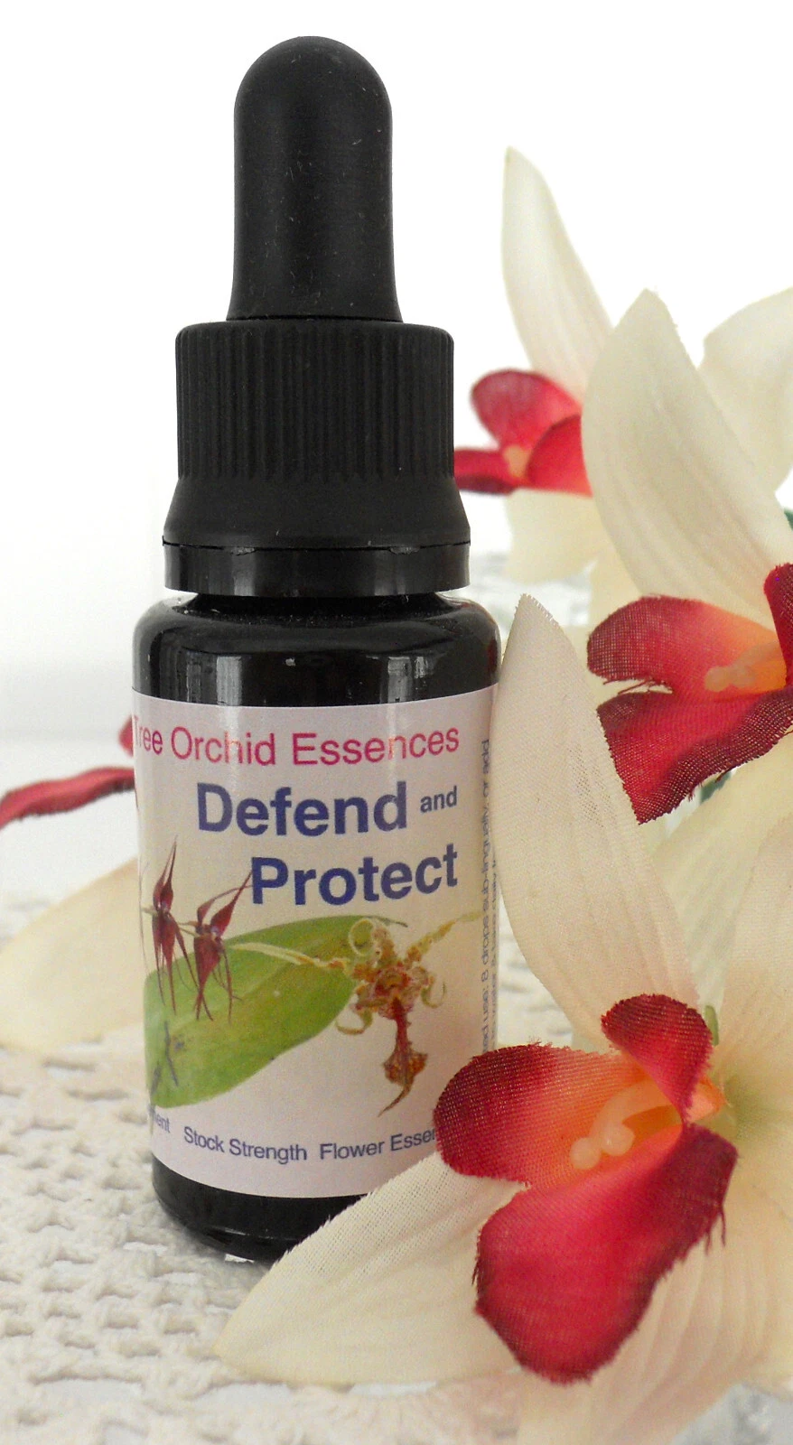 Living Tree Orchid Essences DEFEND & PROTECT 15 ml 1/2 oz Acts on Chakras