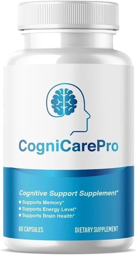 Cognicare Pro All Natural Gluten Free Dietary Supplement Pills (60 Capsules)