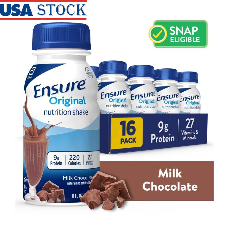 Original Meal Replacement Shake 9g Protein 27 Vitamins Immune Support 16 Pack US