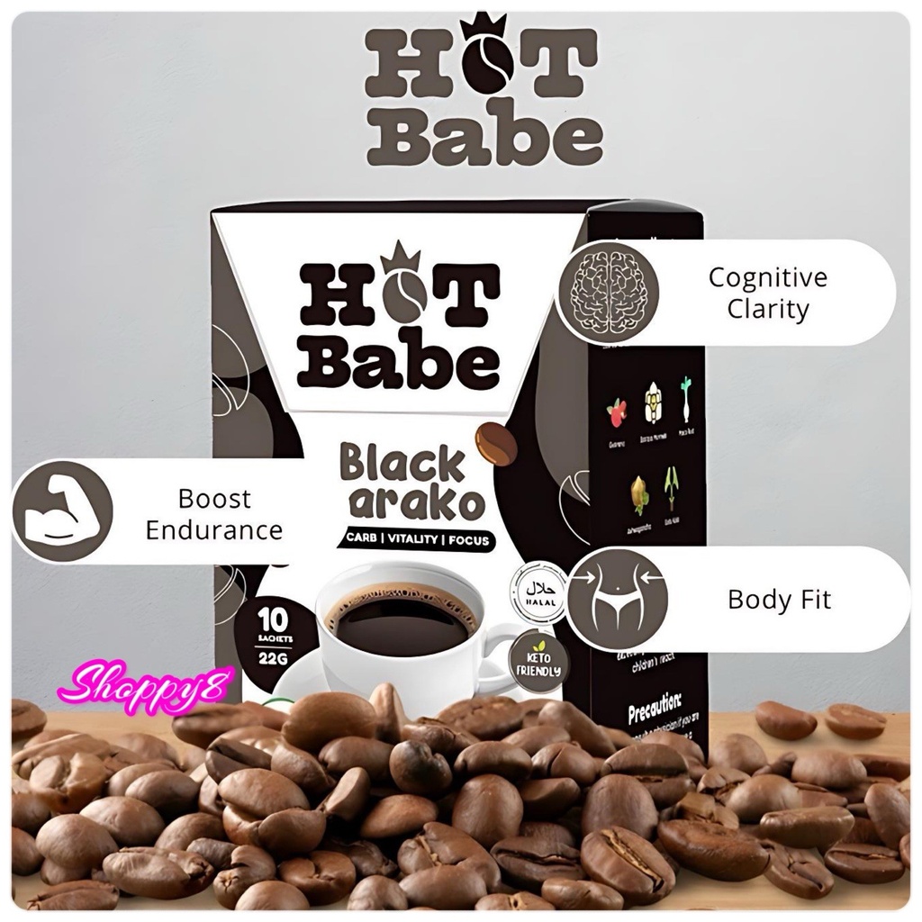 Hot Babe Black Barako by Kiray Celis (10 Sachets)