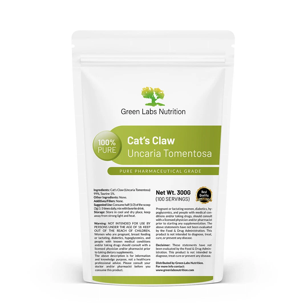 Cat's Claw Powder – Uncaria Tomentosa, Immune, Joint & Circulation Support