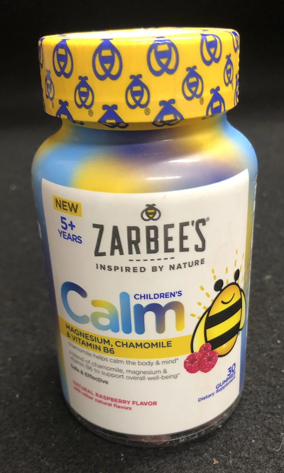 Zarbee's Children's Calm Gummy, 30 Gummies, Ages 5+, Magnesium & Chamom Ex 08/25