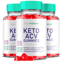 (3 Pack) Slim Fusion Keto ACV Gummies for Advanced Weight Loss (180 Gummies)