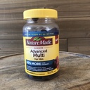 Nature Made Advanced Multi For Him Gummies Supplement - Exp 8/26