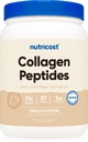 Nutricost Grass-Fed Collagen Powder 1LB (454 G) (Vanilla) - Collagen Peptides