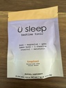 Ü Sleep Bedtime Tonic - Tropical Flavored Dietary Supplement - 15 Sticks Packs