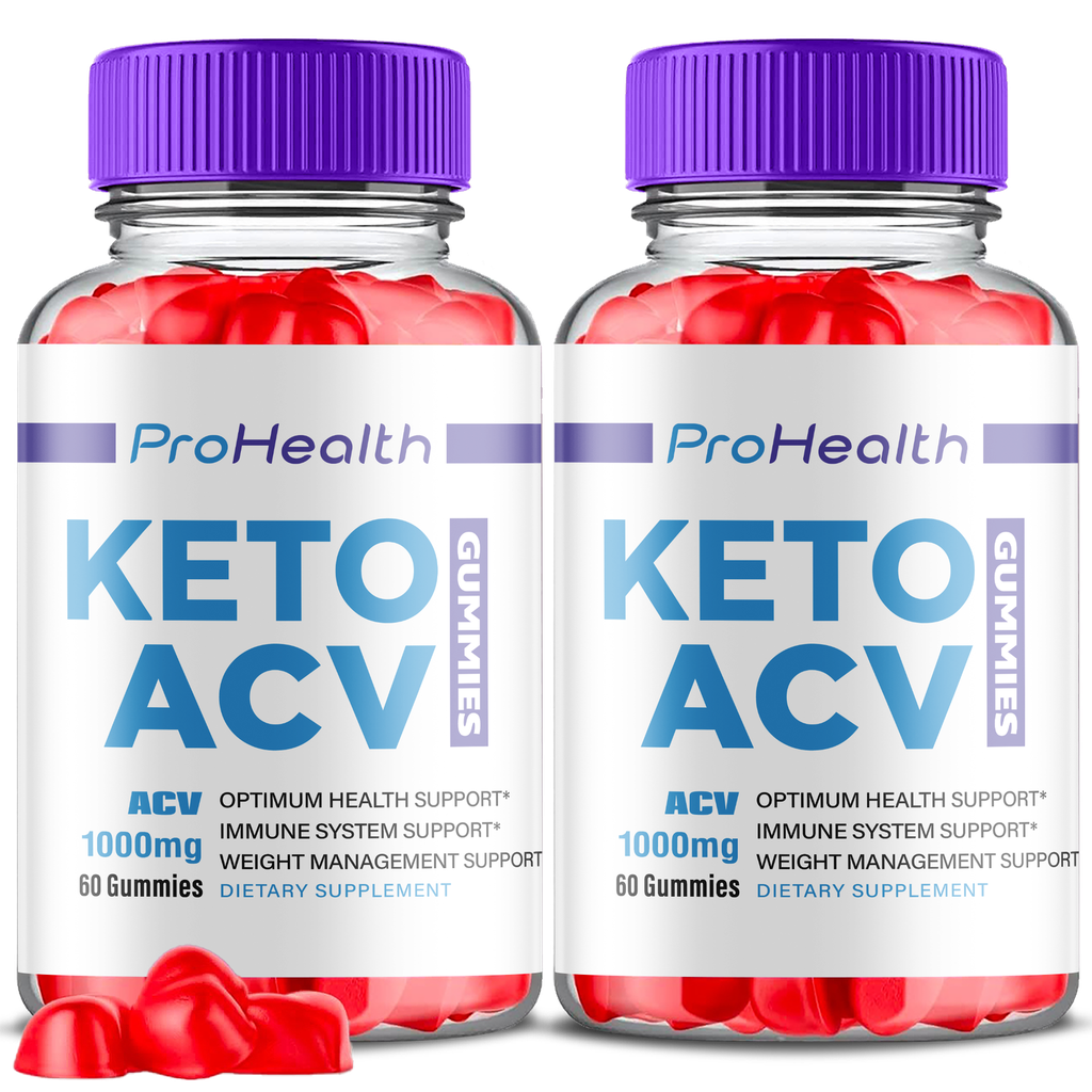 ProHealth Keto Gummies - Pro Health ACV Keto Gummies For Weight Loss (2 Pack)