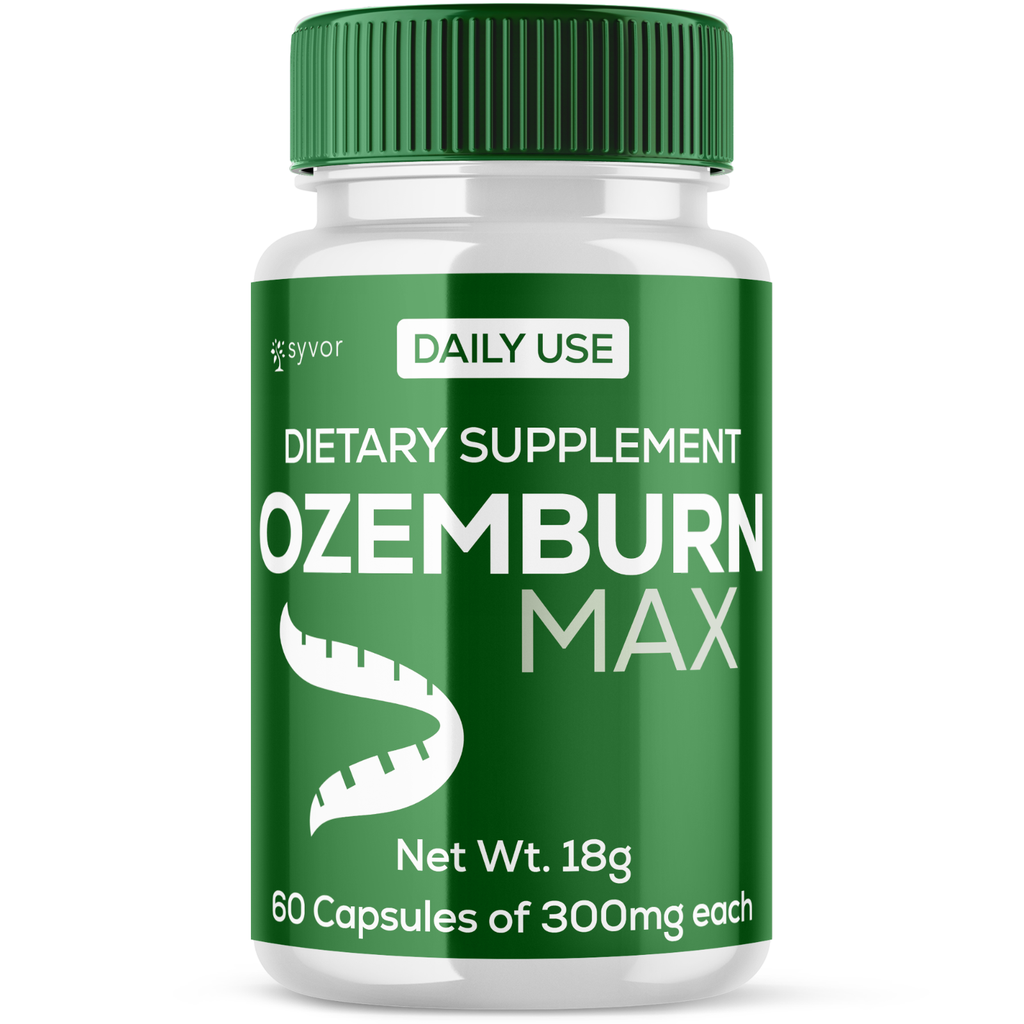 Ozemburn Max Supplement Pills Advanced Formula Fitness Support Vitamin 60 Caps