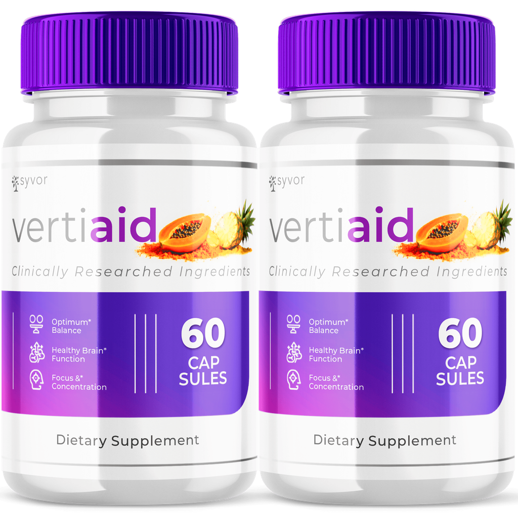 Vertiaid Advanced Nootropic Formula Supplement Brain Health Support 120 Capsules