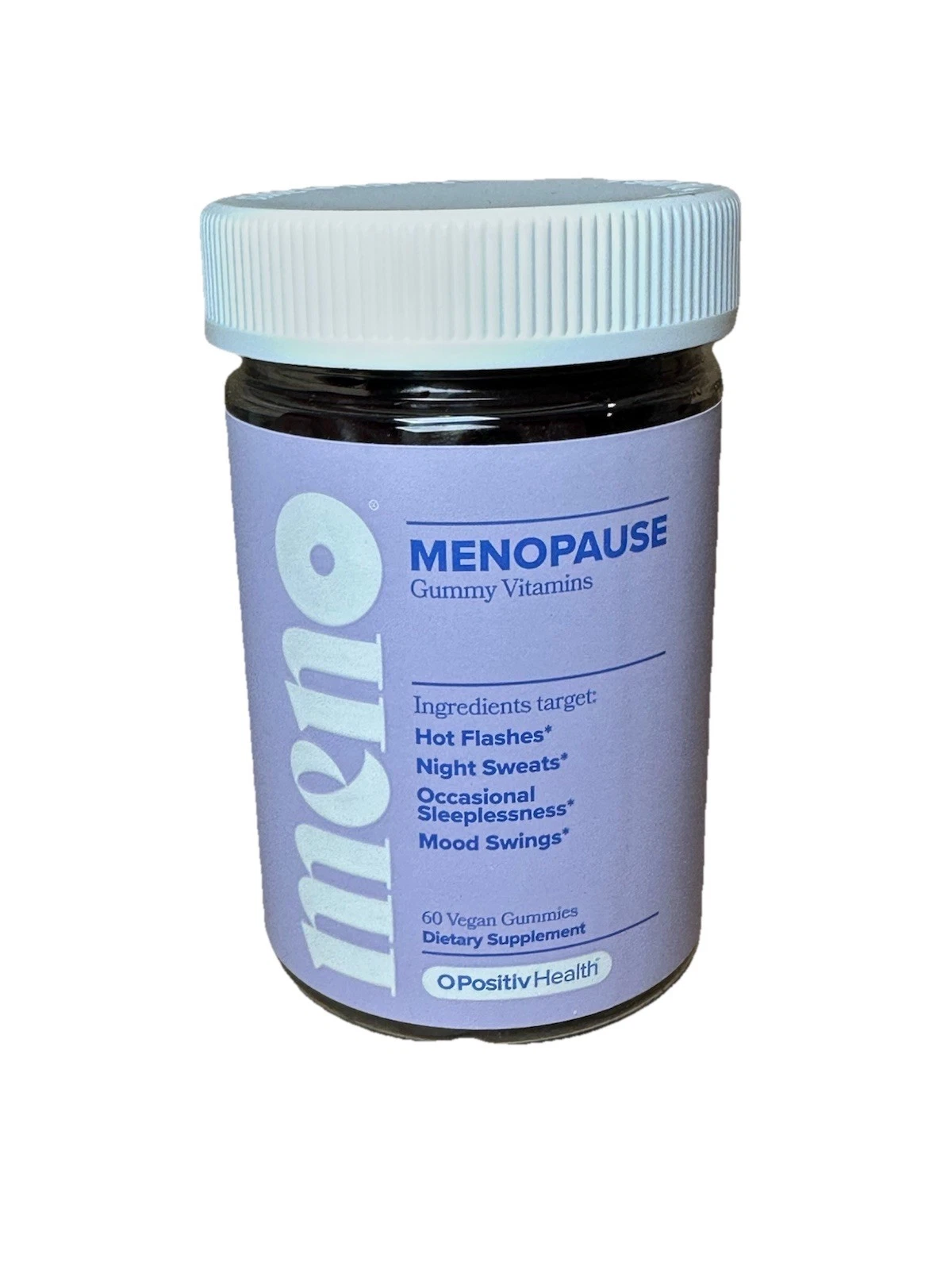 Menopause OPositiv Health MENO Gummy Vitamins • 60 Vegan Gummies Exp 8/26