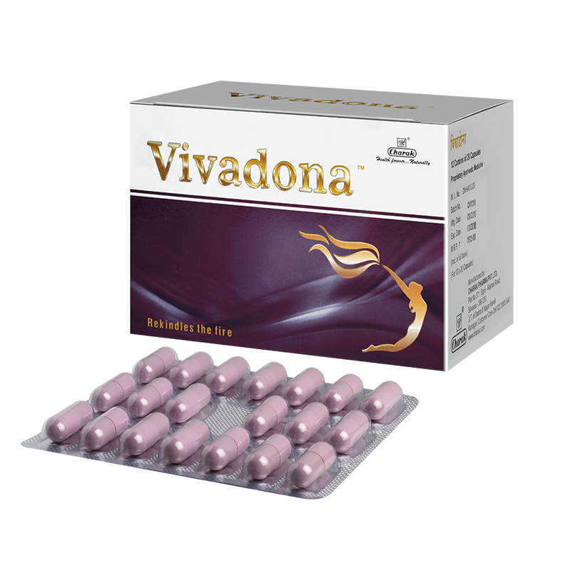 Charak Vivadona 20 Capsules Ayurveda Ayurvedic Herbal Product