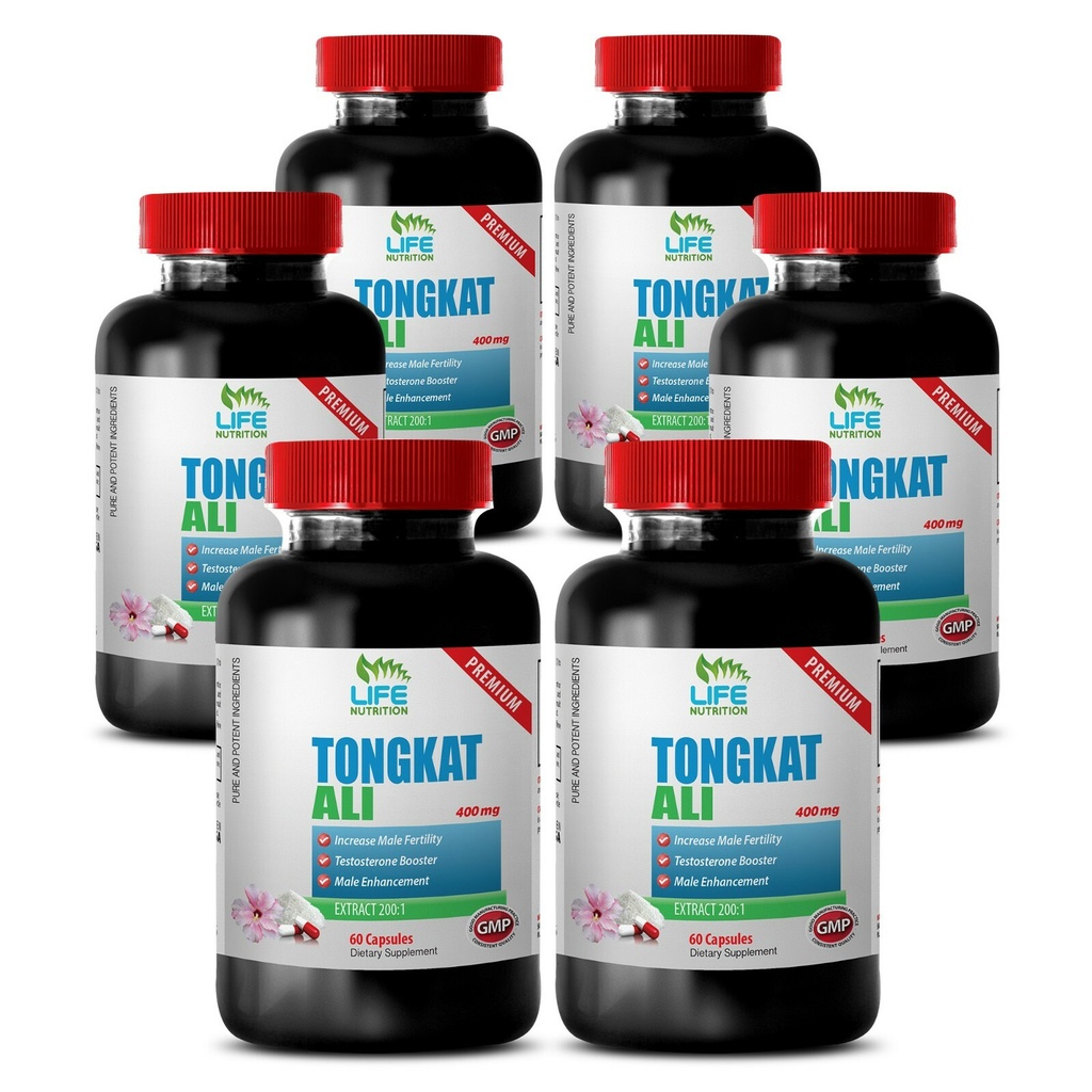 Male Stamina Pills - Tongkat 200:1 400mg - Increased Energy Level Tablets 6