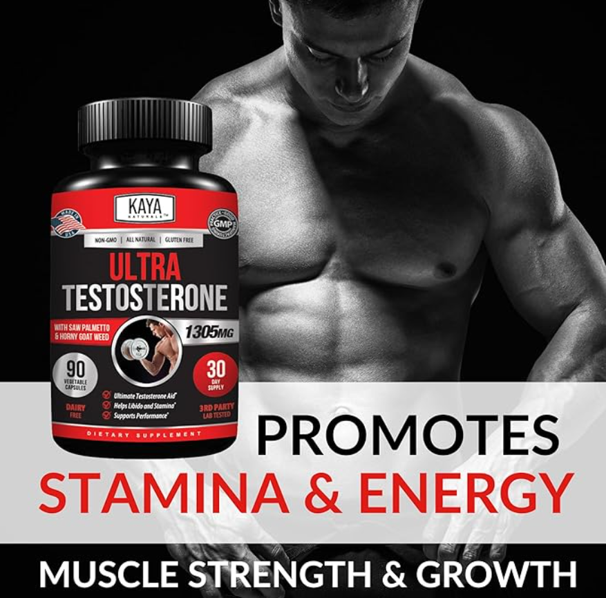 La Mejor Testosterona Multivitamínica Para Hombres: Aumenta Energía