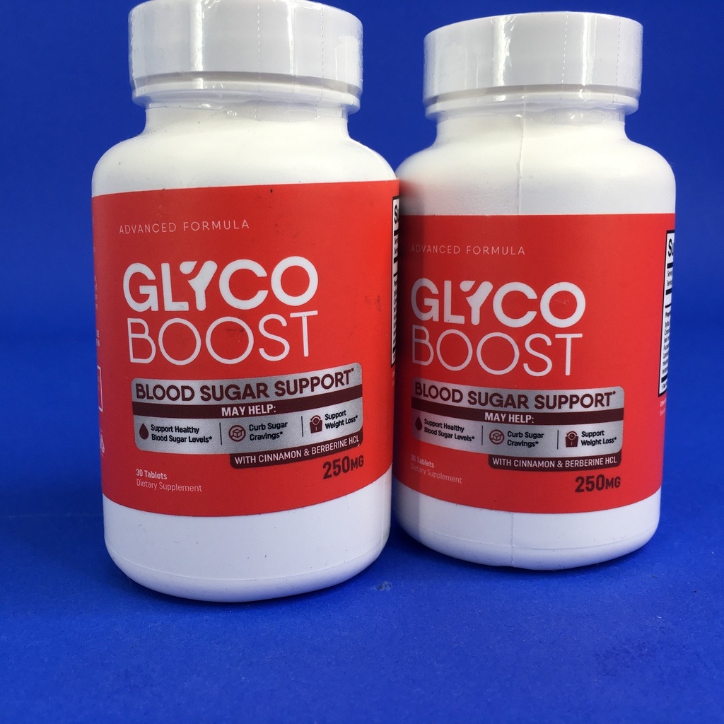 Glyco Boost Blood Sugar Support Dietary Supplement 250MG 30 Tablets (Lot of 2)