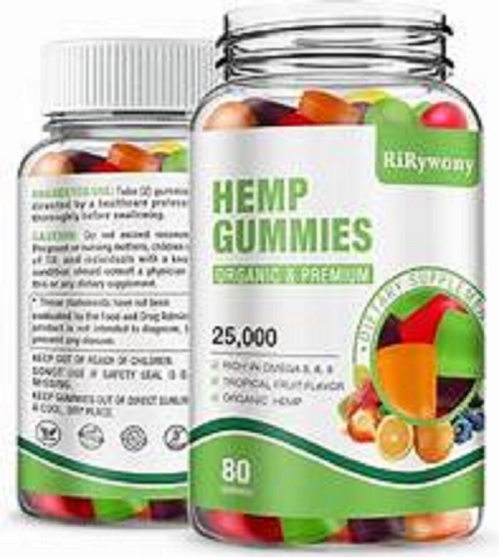 2 Organic & Premium Gummies. 80 count 25,000 mg We ship out within 1 day #342