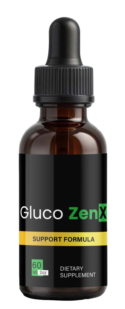 GlucoZenX Drops Official Gluco Zen , Liquid Natural Formula (1 Pack)