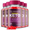 (5 Pack) Tropiketo Keto Gummies, Tropiketo ACV Gummies Weight Loss (300 Gummies)