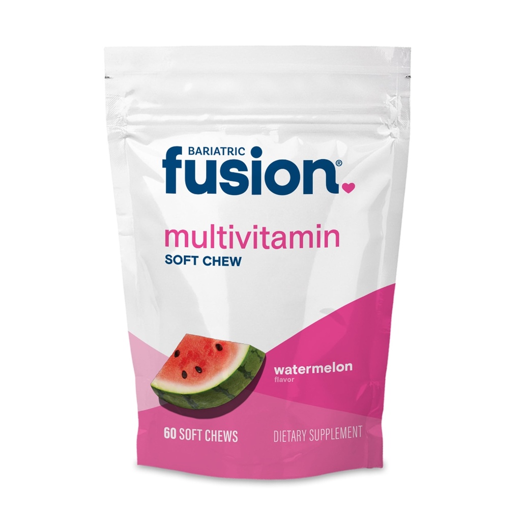 Bariatric Fusion Bariatric Multivitamin Soft Chew | Watermelon Fruit Flavor |...