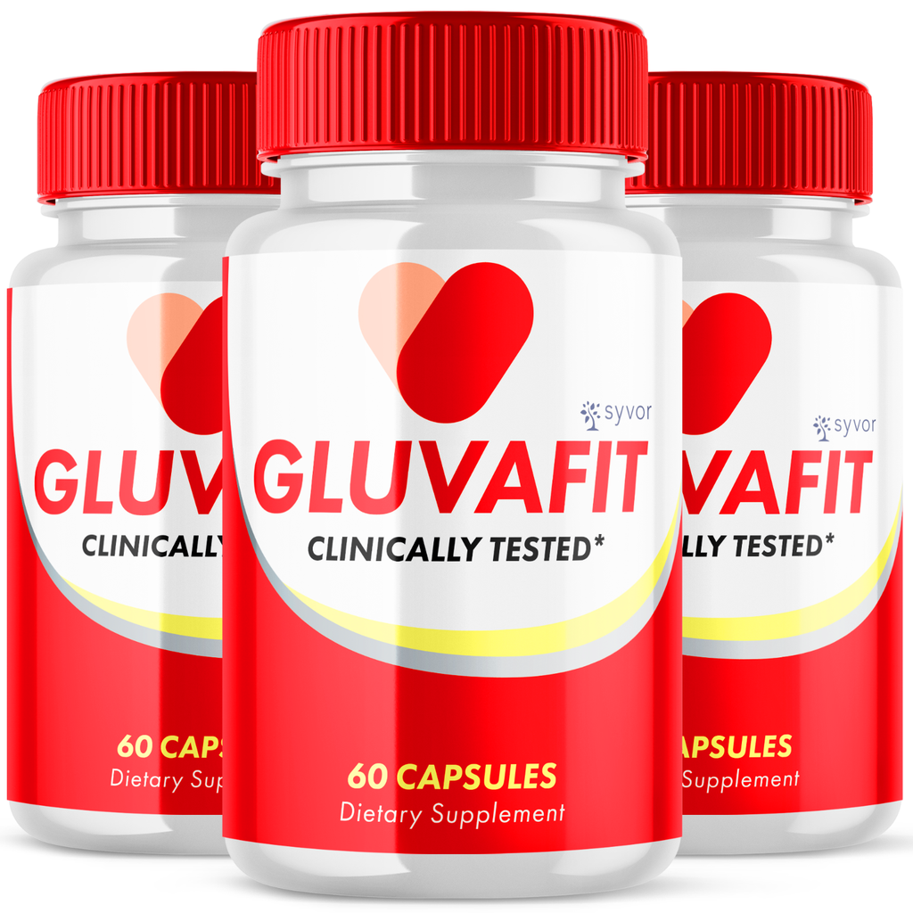 Gluvafit Advanced Blood Formula Glycogen Maximum Support Supplement 180 Capsules