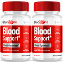 GlucoZone Blood Optimizer, Gluco Zone Glycogen Formula Supplement 120 Capsules