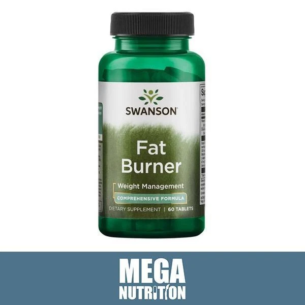 Swanson Fat Burner Vitamin B-6 Supports Healthy Weight & Metabolism | 60 Tablets