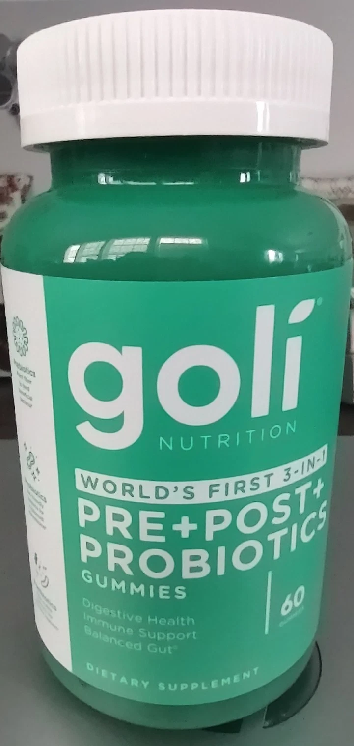 GOLI NUTRITION PRE + POST + PROBIOTICS (60 GUMMIES)