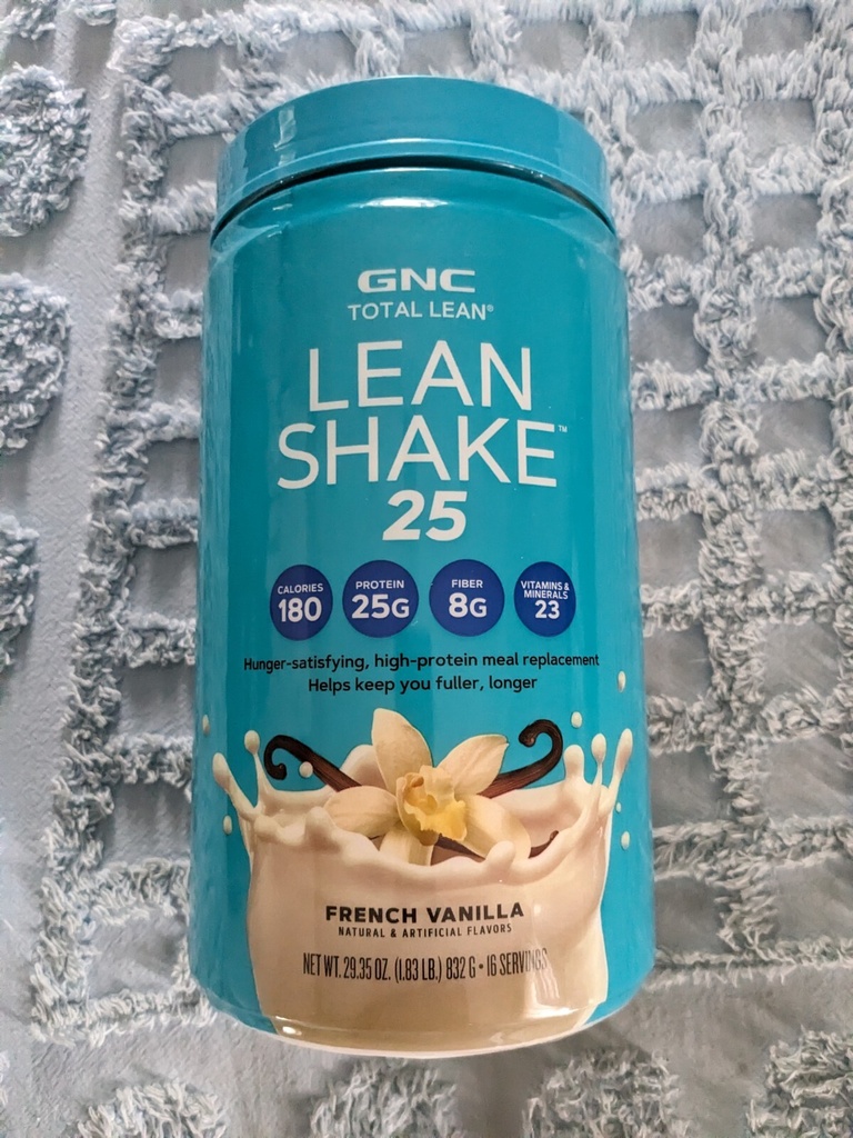 GNC TOTAL LEAN SHAKE 25...FRENCH VINILLA
